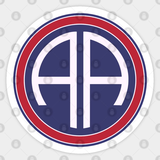 82nd Airborne All American Circle Sticker by Trent Tides